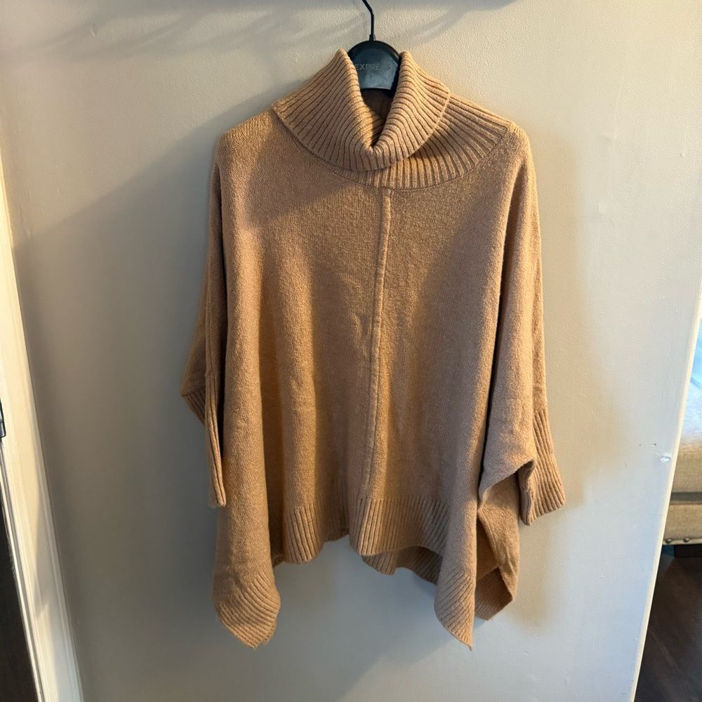 NWT Loft Poncho Sweater